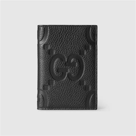 Gucci Jumbo GG passport case